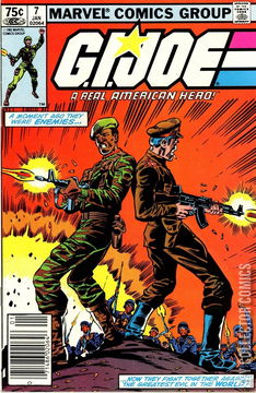 Variant Cover for G.I. Joe: A Real American Hero #7