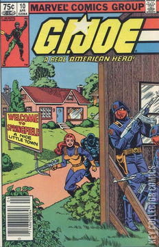 Variant Cover for G.I. Joe: A Real American Hero #10