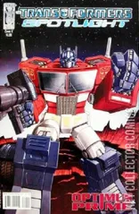 Variant Cover for Transformers Spotlight: Optimus Prime #1