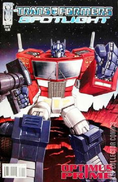 Variant Cover for Transformers Spotlight: Optimus Prime #1