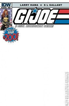 Variant Cover for G.I. Joe: A Real American Hero #200
