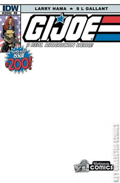 Variant Cover for G.I. Joe: A Real American Hero #200