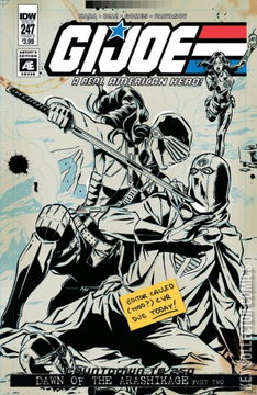 Variant Cover for G.I. Joe: A Real American Hero #247
