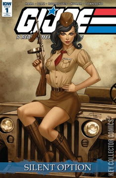 Variant Cover for G.I. Joe: A Real American Hero - Silent Option #1