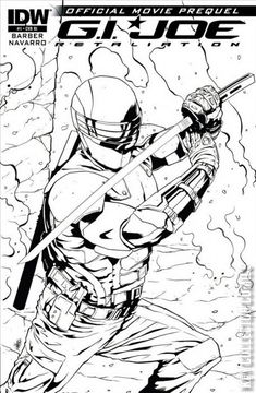 Variant Cover for G.I. Joe: Retaliation - Official Movie Prequel #1