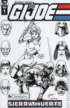 Variant Cover for G.I. Joe Sierra Muerte #1