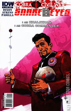 Variant Cover for G.I. Joe: Cobra Civil War - Snake Eyes #1