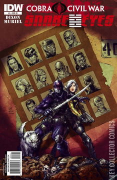 Variant Cover for G.I. Joe: Cobra Civil War - Snake Eyes #5