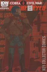 Cover for G.I. Joe: Cobra Civil War - Snake Eyes #8