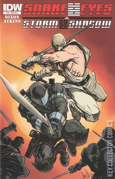 Variant Cover for Snake Eyes and Storm Shadow #13