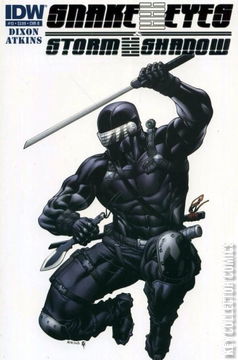 Variant Cover for Snake Eyes and Storm Shadow #13