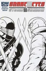 Variant Cover for Snake Eyes and Storm Shadow #14