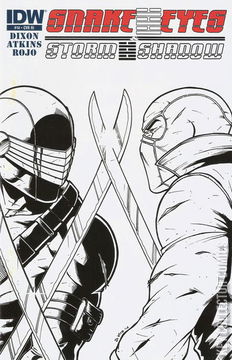 Variant Cover for Snake Eyes and Storm Shadow #14