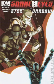 Variant Cover for Snake Eyes and Storm Shadow #15