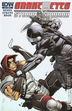 Variant Cover for Snake Eyes and Storm Shadow #16