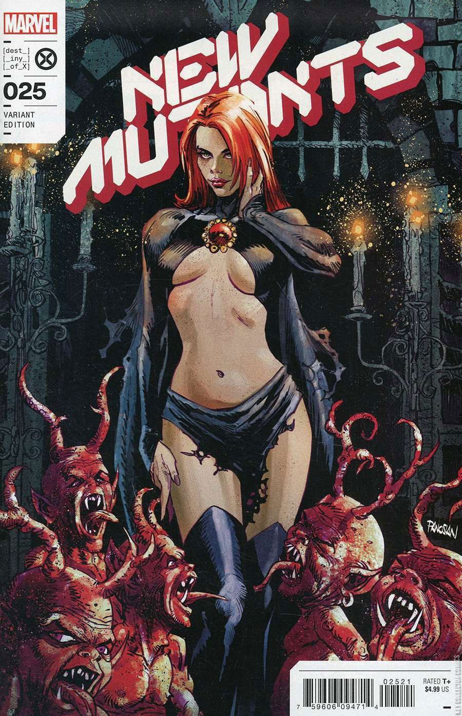 Variant Cover for New Mutants #25