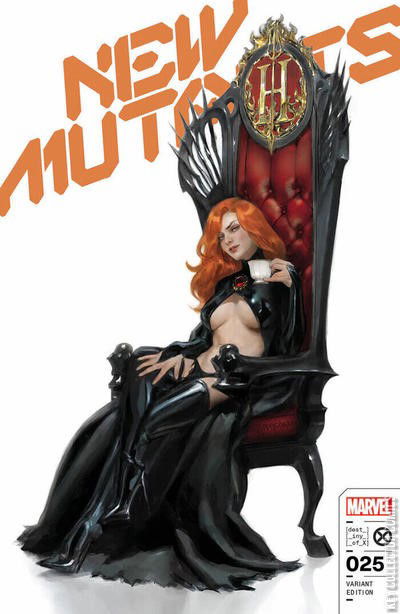 Variant Cover for New Mutants #25