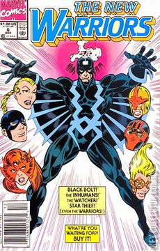 Variant Cover for New Warriors #6