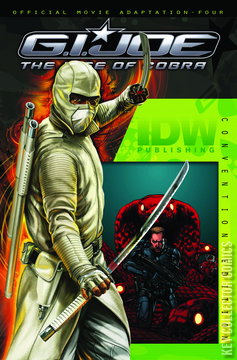 Variant Cover for G.I. Joe: The Rise of Cobra - Official Movie Adaptation #4