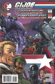 Variant Cover for G.I. Joe vs. the Transformers II #1