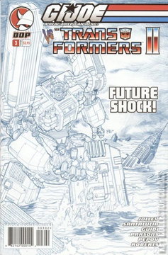 Variant Cover for G.I. Joe vs. the Transformers II #3