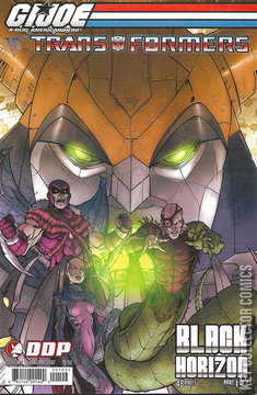 Variant Cover for G.I. Joe vs. The Transformers IV: Black Horizon #1
