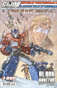 Variant Cover for G.I. Joe vs. The Transformers IV: Black Horizon #2