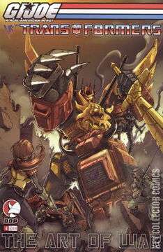 Variant Cover for G.I. Joe vs. The Transformers: The Art of War #4