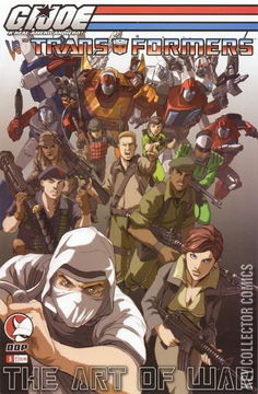 Variant Cover for G.I. Joe vs. The Transformers: The Art of War #5