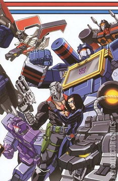 Variant Cover for G.I. Joe vs. The Transformers: The Art of War #4