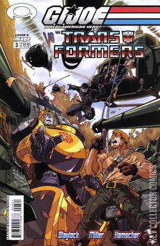 Variant Cover for G.I. Joe vs. Transformers #3