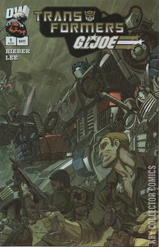 Variant Cover for Transformers / G.I. Joe #1