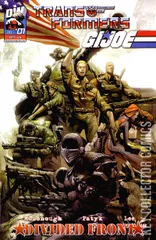 Variant Cover for Transformers / G.I. Joe: Divided Front #1