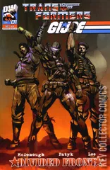 Variant Cover for Transformers / G.I. Joe: Divided Front #1