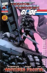 Variant Cover for Transformers / G.I. Joe: Divided Front #1