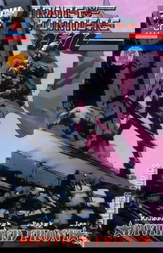 Variant Cover for Transformers / G.I. Joe: Divided Front #1