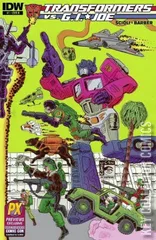 Variant Cover for Transformers vs. G.I. Joe #1