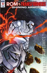 Variant Cover for ROM vs. Transformers: Shining Armor #1