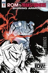 Variant Cover for ROM vs. Transformers: Shining Armor #1