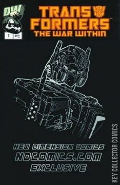 Variant Cover for The Transformers: The War Within #1