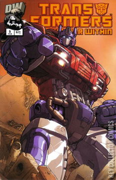 Variant Cover for The Transformers: The War Within #5