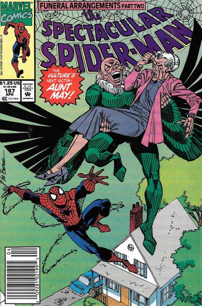 Variant Cover for Peter Parker: The Spectacular Spider-Man #187