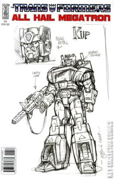 Variant Cover for Transformers: All Hail Megatron #6