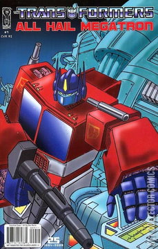 Variant Cover for Transformers: All Hail Megatron #9