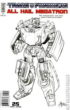 Variant Cover for Transformers: All Hail Megatron #7