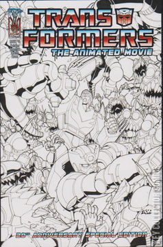 Variant Cover for Transformers Animated Movie Adaptation #3