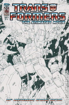Variant Cover for Transformers Animated Movie Adaptation #1