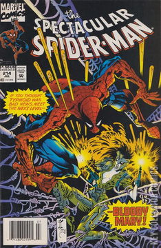 Variant Cover for Peter Parker: The Spectacular Spider-Man #214