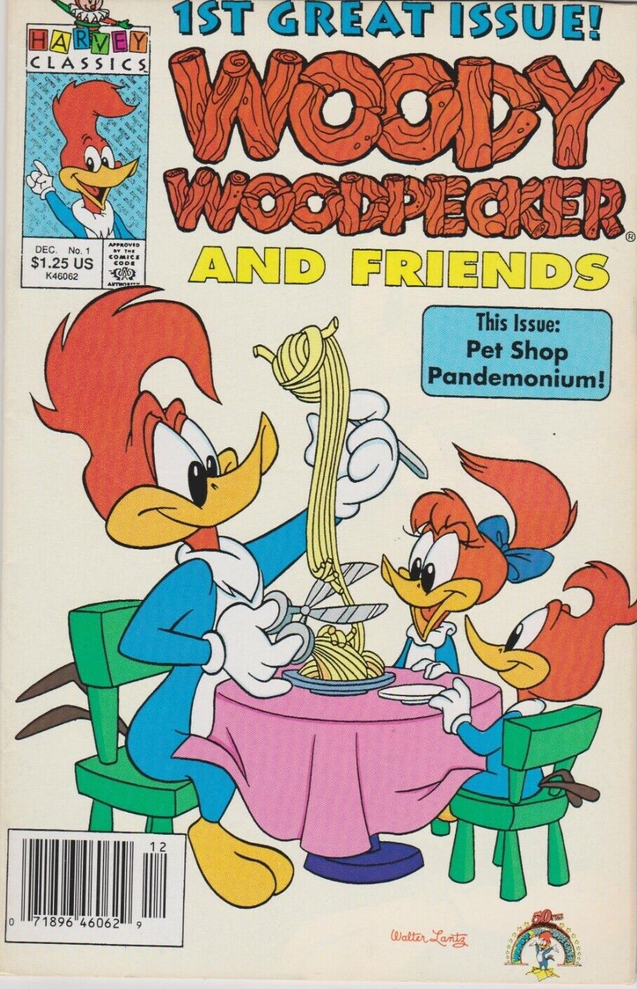 Variant Cover for Woody Woodpecker & Friends #1