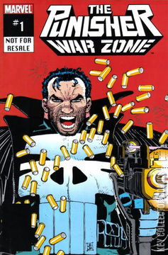 Variant Cover for Punisher War Zone #1